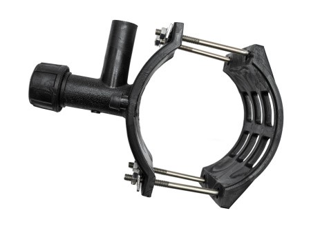 Седелка электросварная с фрезой PN16 SDR11 PE100 D110X32