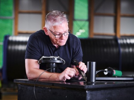 Ручной аппарат горячего воздуха LABOR S (Лабор S) с вентилятором MINOR