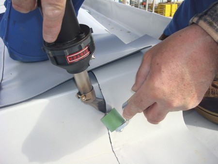 Ручной аппарат горячего воздуха HOT JET S - сварка кровельных покрытий