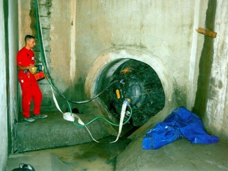 Пневматическое заглушающее перекрытие LAMPE тип 1-400, со специальным уплотнением, 150-400 мм. Пневматическое заглушающее перекрытие LAMPE тип 1-400, со специальным уплотнением, 150-400 мм.