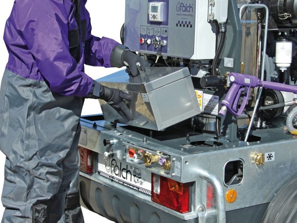 Установка СВД 500 бар прицеп falch / фальх